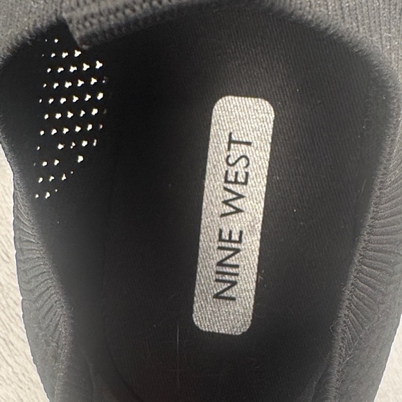 Nine West Black Knit Women's Sneakers - Picture 2 of 9